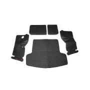 Кожаные коврики в багажник для Chevrolet Captiva I Рестайлинг (2011-2013)