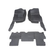Кожаные 3D коврики Autozs Premium для Ford Expedition II (2002-2006) 7 мест