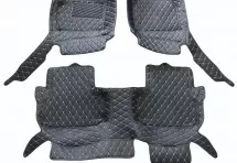 Кожаные 3D коврики Autozs Premium для Land Rover Discovery V (2017+)