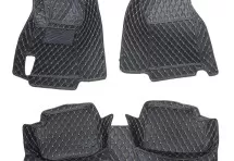 Кожаные 3D коврики с ворсом для Subaru Impreza II Рестайлинг 2 Седан (2005-2007)