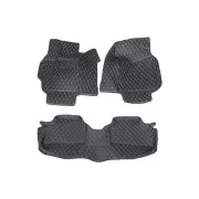 Кожаные 3D коврики Autozs Premium для Toyota Camry VII (XV50) (2011+)