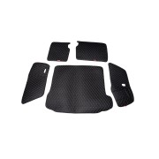 Кожаные коврики в багажник для BMW X5 II (E70) Рестайлинг (2010-2013)