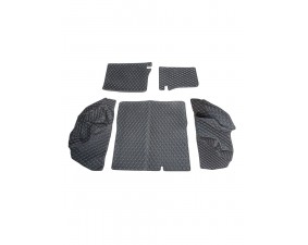 Кожаные коврики в багажник для Chevrolet Aveo II Седан (2012+)