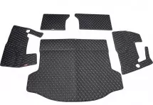 Кожаные коврики в багажник для Toyota RAV4 IV (CA40) (2012-2015)