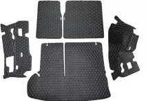 Кожаные коврики в багажник для Toyota Highlander III (U50) (2013+) 7 мест