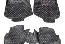 Кожаные 3D коврики Autozs Premium для Lexus IS I Седан (1998-2005)