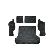 Кожаные коврики в багажник для Toyota Land Cruiser 100 Series (1998-2002) 5 мест