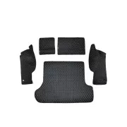 Кожаные коврики в багажник для Toyota Land Cruiser 100 Series Рестайлинг 1 (2002-2005)