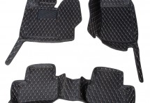 Кожаные 3D коврики Autozs Premium для Mercedes-Benz GLK-Класс I (X204) (2008-2012)