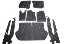 Кожаные коврики в багажник для Volvo XC90 I (2002-2006) 5 мест