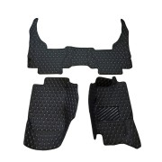 Кожаные 3D коврики Autozs Premium для Nissan Pathfinder III Рестайлинг (2010-2014)