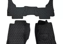 Кожаные 3D коврики Autozs Premium для Nissan Pathfinder III (2004-2010)
