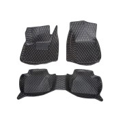 Кожаные 3D коврики Autozs Premium для Volkswagen Phaeton I Long (2002-2010)