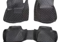 Кожаные 3D коврики Autozs Premium для Volkswagen Phaeton I Long (2002-2010)