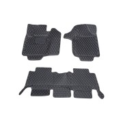 Кожаные 3D коврики Autozs Premium для Acura MDX II (2006-2013)