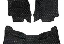 Кожаные 3D коврики Autozs Premium для Jeep Grand Cherokee III (WK) (2004-2010)