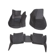Кожаные 3D коврики Autozs Premium для Audi A8 II (D3) (2002-2005)