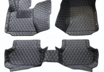 Кожаные 3D коврики Autozs Premium для BMW 5 серия VI (F10/F11/F07) Рестайлинг Седан (2013+)