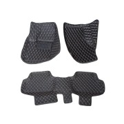 Кожаные 3D коврики Autozs Premium для Peugeot 4007 