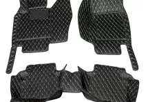 Кожаные 3D коврики Autozs Premium для Infiniti M-Series IV (2010-2014) 