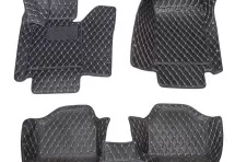 Кожаные 3D коврики Autozs Premium для BMW 3 серия IV (E46) Купе (1998-2003) 