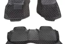 Кожаные 3D коврики Autozs Premium для Geely Emgrand EC8