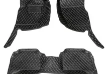 Кожаные 3D коврики Autozs Premium для Hyundai Terracan