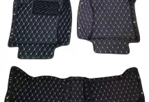 Кожаные 3D коврики Autozs Premium для Toyota Land Cruiser Prado 150 Series Внедорожник 3 дв. (2009-2013)
