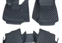 Кожаные 3D коврики Autozs Premium для BMW M5 IV (E60/E61) Седан (2004-2010)