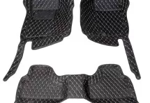 Кожаные 3D коврики Autozs Premium для Jeep Liberty (North America) I (2000-2007)