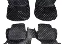 Кожаные 3D коврики Autozs Premium для Jeep Cherokee V (KL) Рестайлинг (2018+)