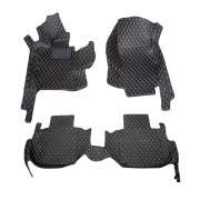 Кожаные 3D коврики Autozs Premium для Maserati Quattroporte V (2003-2008)