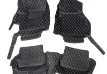 Кожаные 3D коврики Autozs Premium для Mazda 3 MPS II (2009-2013)