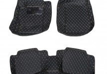 Кожаные 3D коврики Autozs Premium для Honda Accord VII Седан (2002-2006)