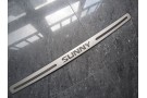 Хромированная накладка на задний бампер Nissan Sunny