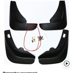 Фото покупателя: Брызговики для Ford Focus 2 2005-2011 хэтчбек