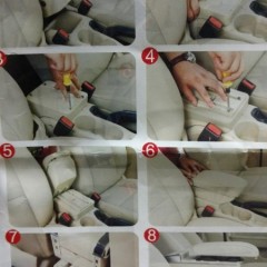 Фото покупателя: Подлокотник для Ford Focus 2 2005-2011 черная строчка