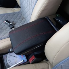 Фото покупателя: Подлокотник для Opel Astra H 2004-2014 (без USB) красная строчка