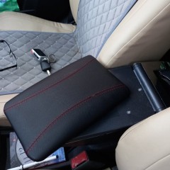 Фото покупателя: Подлокотник для Opel Astra H 2004-2014 (без USB) красная строчка