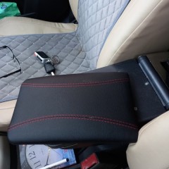 Фото покупателя: Подлокотник для Opel Astra H 2004-2014 (без USB) красная строчка