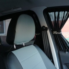 Фото покупателя: Автошторка Premium, цвет черный 2 шт