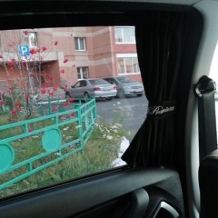 Фото покупателя: Автошторка Premium, цвет черный 2 шт