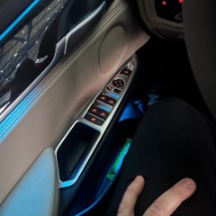 Фото покупателя: Декоративные накладки для панели стеклоподъемника BMW X5, X6 F15 2013+