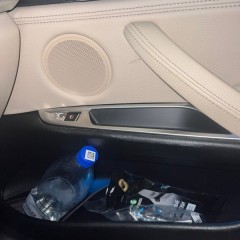 Фото покупателя: Декоративные накладки для панели стеклоподъемника BMW X5, X6 F15 2013+