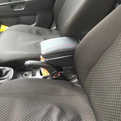 Фото покупателя: Подлокотник для Chevrolet Aveo T300 2012+ красная строчка