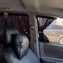 Фото покупателя: Автошторка Premium, цвет черный 2 шт