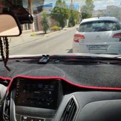 Фото покупателя: Накидка на панель приборов Hyundai ix35 2010+ B