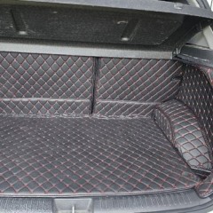 Фото покупателя: Кожаные коврики в багажник для Hyundai Creta I 2016+