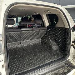 Фото покупателя: Кожаные коврики в багажник для Toyota Land Cruiser Prado 150 Series Внедорожник 5 дв. (2009-2013) 5 мест