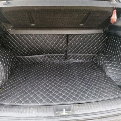 Фото покупателя: Кожаные коврики в багажник для Hyundai Creta I 2016+